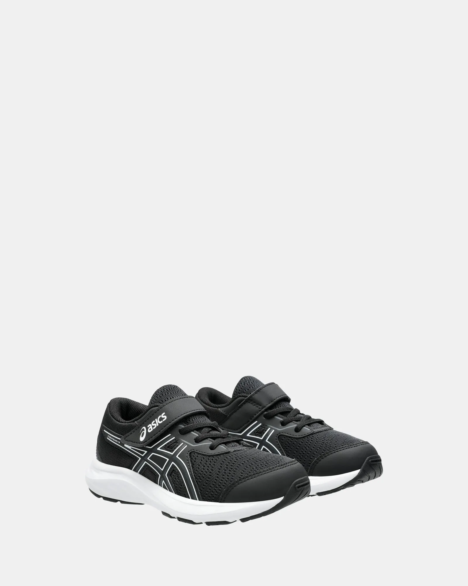 Contend 9 Vorschulschuhe Schwarz/Weiß Asics Schuhe