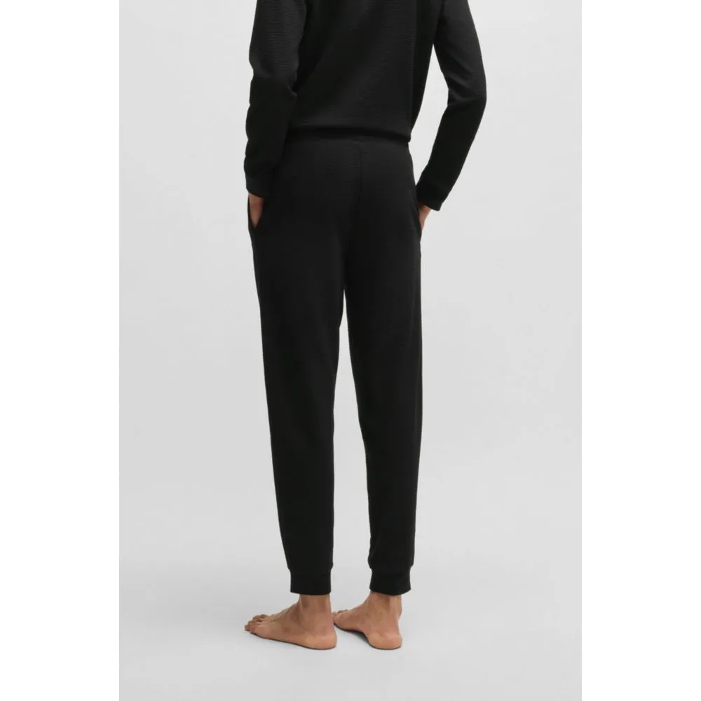 Baumwoll-Pyjama-Hose mit besticktem Logo