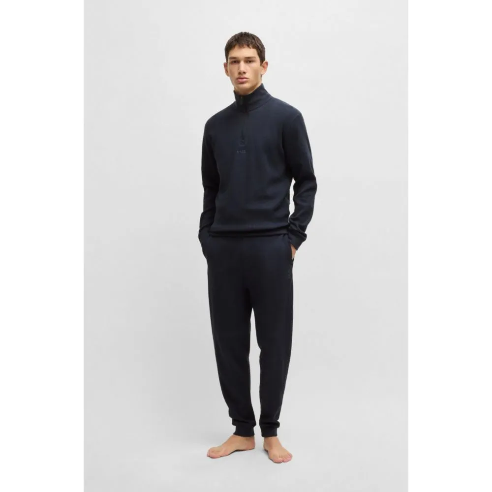 Baumwoll-Jogginghose mit besticktem Logo