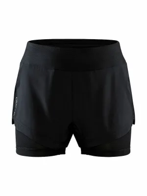 Craft Men's ADV Essence 2 in 1 Shorts in Schwarz SS25