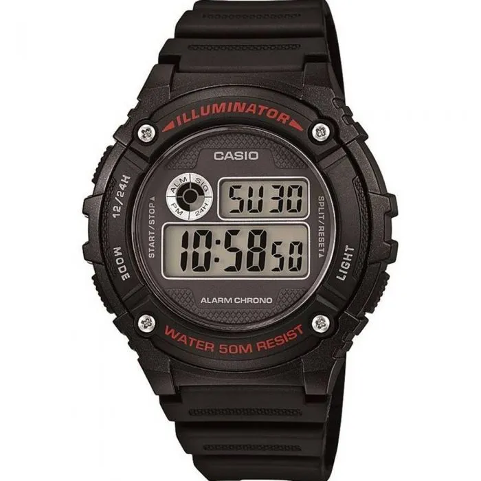 Digitale Herrenuhren Casio Digital W216H-1A