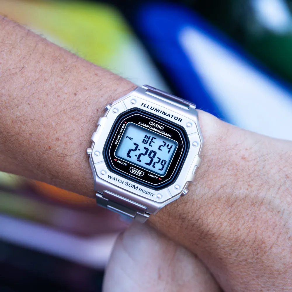 Digitale Herrenuhren Casio W218HD-1 Digital