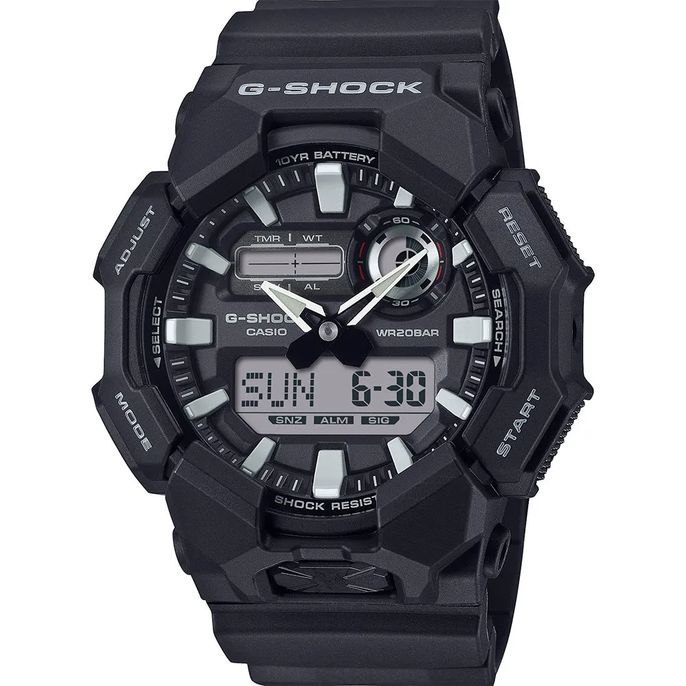 Digitale Herrenuhren G-Shock GA010-1A Robuste Combi-Uhr