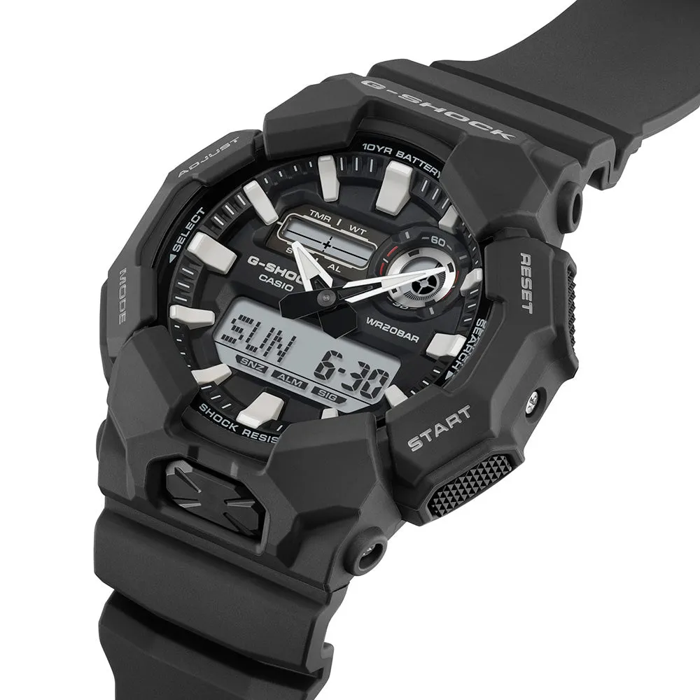 Digitale Herrenuhren G-Shock GA010-1A Robuste Combi-Uhr