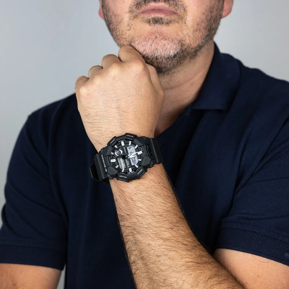 Digitale Herrenuhren G-Shock GA010-1A Robuste Combi-Uhr
