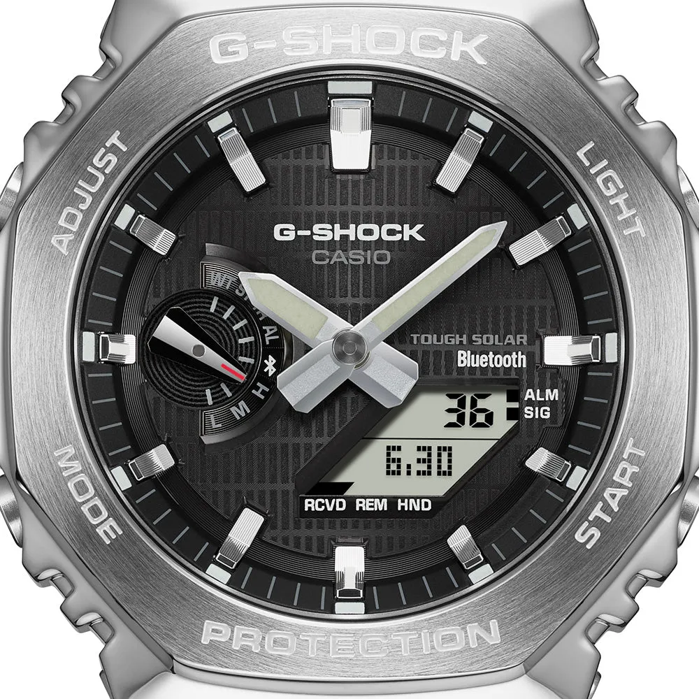 Digitale Herrenuhren G-Shock GBM2100-1A Metallgehäuse mit Bluetooth 'CasiOak'