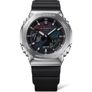 Digitale Herrenuhren G-Shock GM2100RW-1A Regenbogen-Ziegelwand