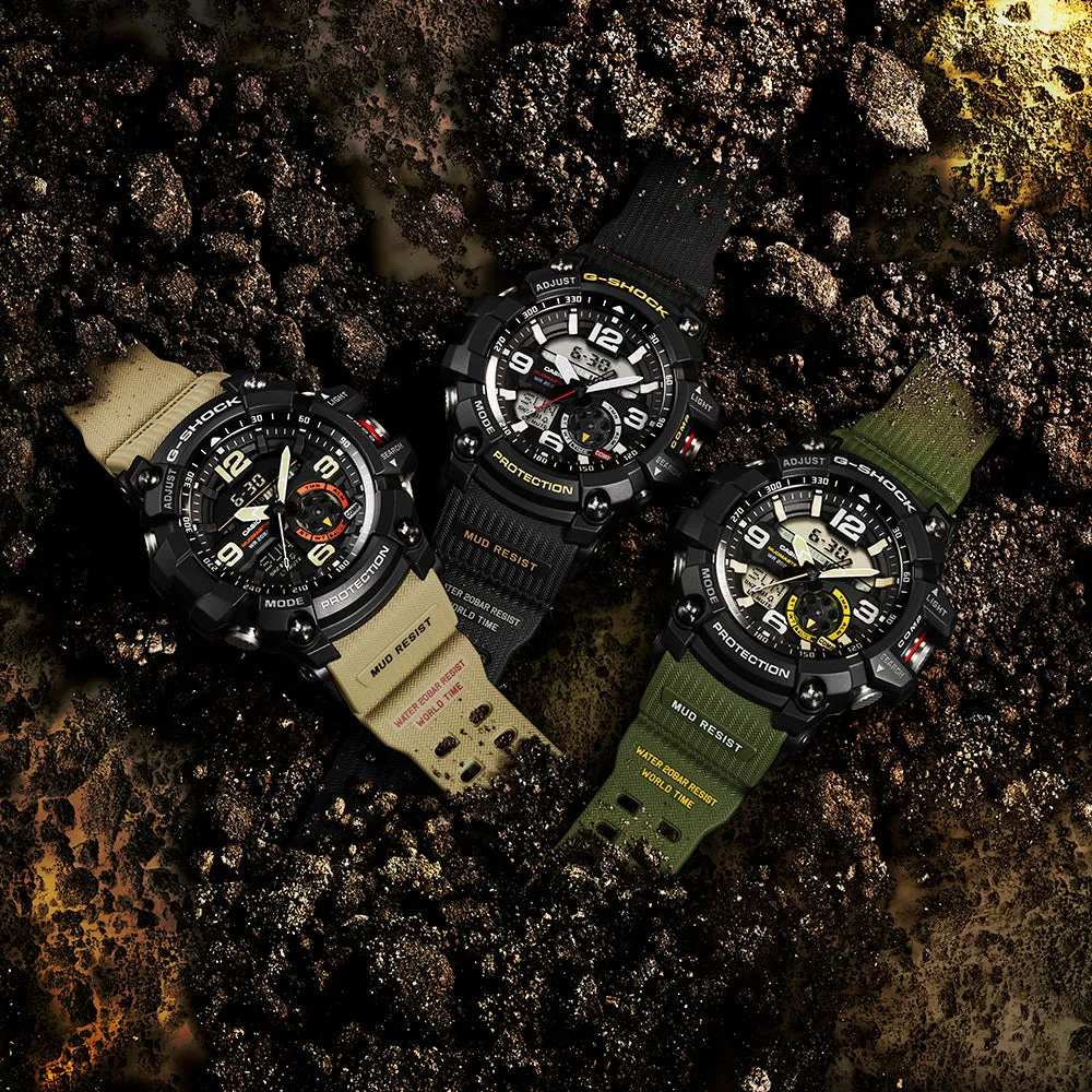 Digitale Herrenuhren G-Shock MASTER OF G MUDMASTER GG1000-1A