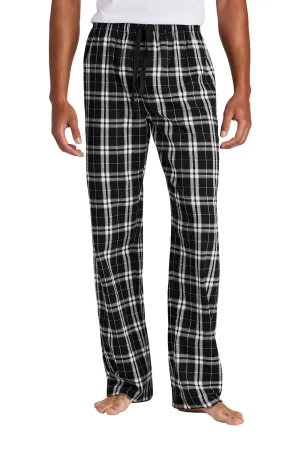 District Herren Flanell Karo Haushose - Schwarz