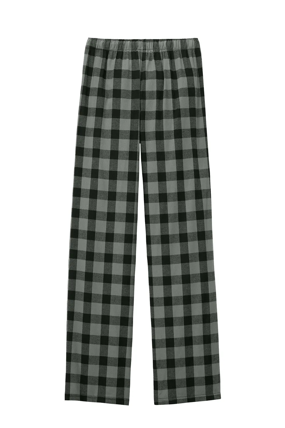 District Herren Flanell Karo Haushose - Grau/Schwarz Buffalo Karo