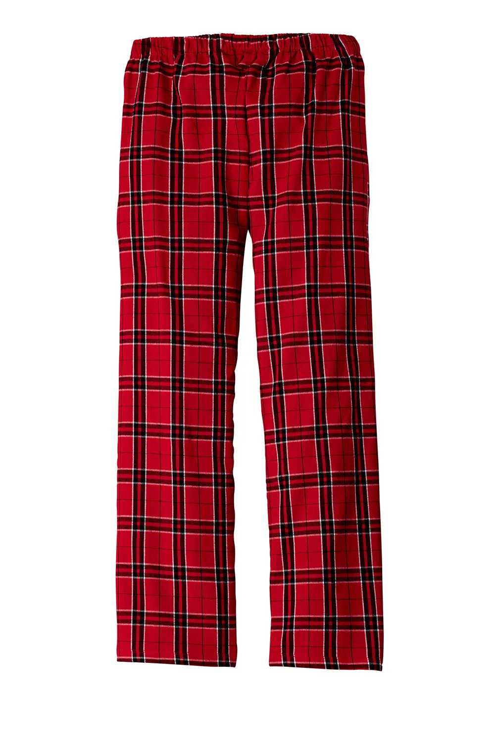 District Herren Flanell Karo Haushose - Neu Rot