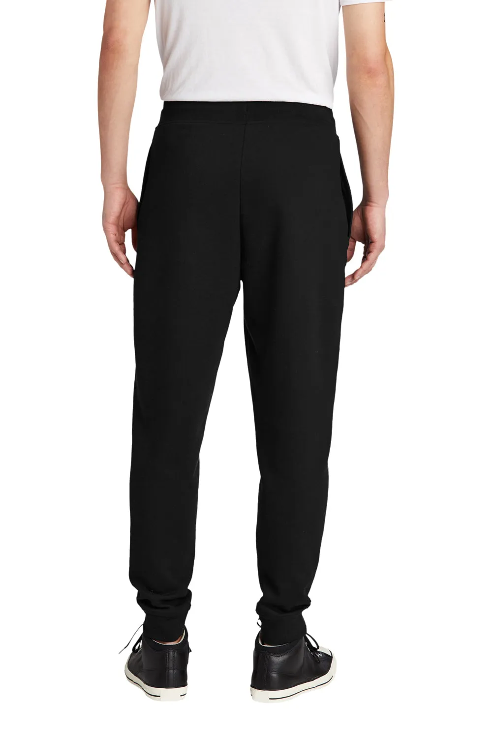 District Herren V.I.T. Fleece Joggerhose mit Taschen - Schwarz