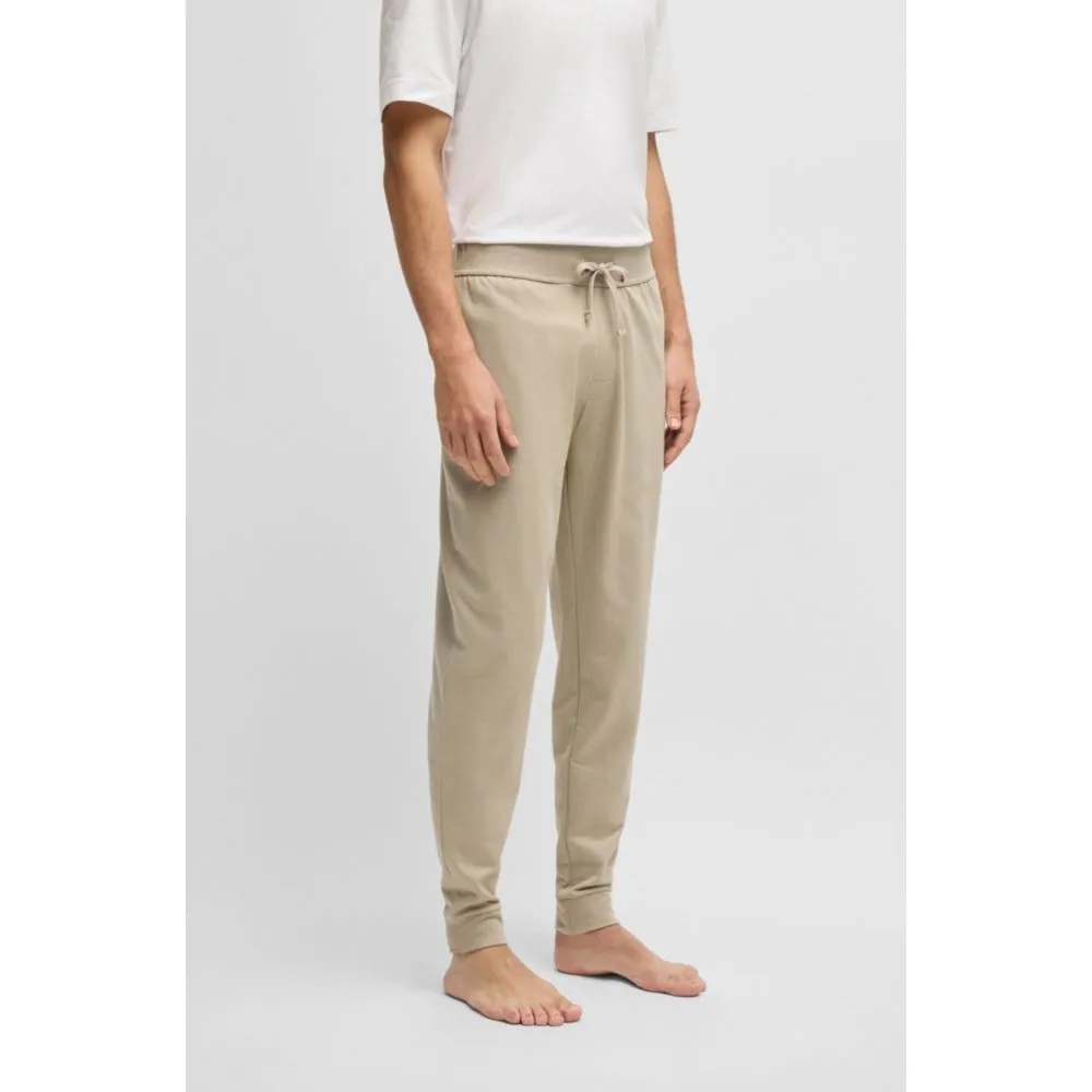 Jogginghose mit Zugband aus Baumwoll-Frottier und Logo-Print
