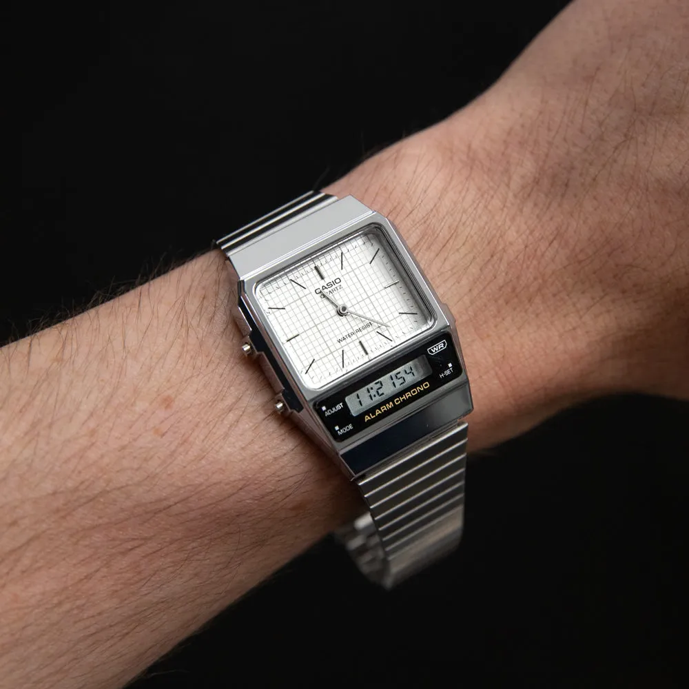 Herrenuhr Casio AQ800E-7A Außen Combi Uhr