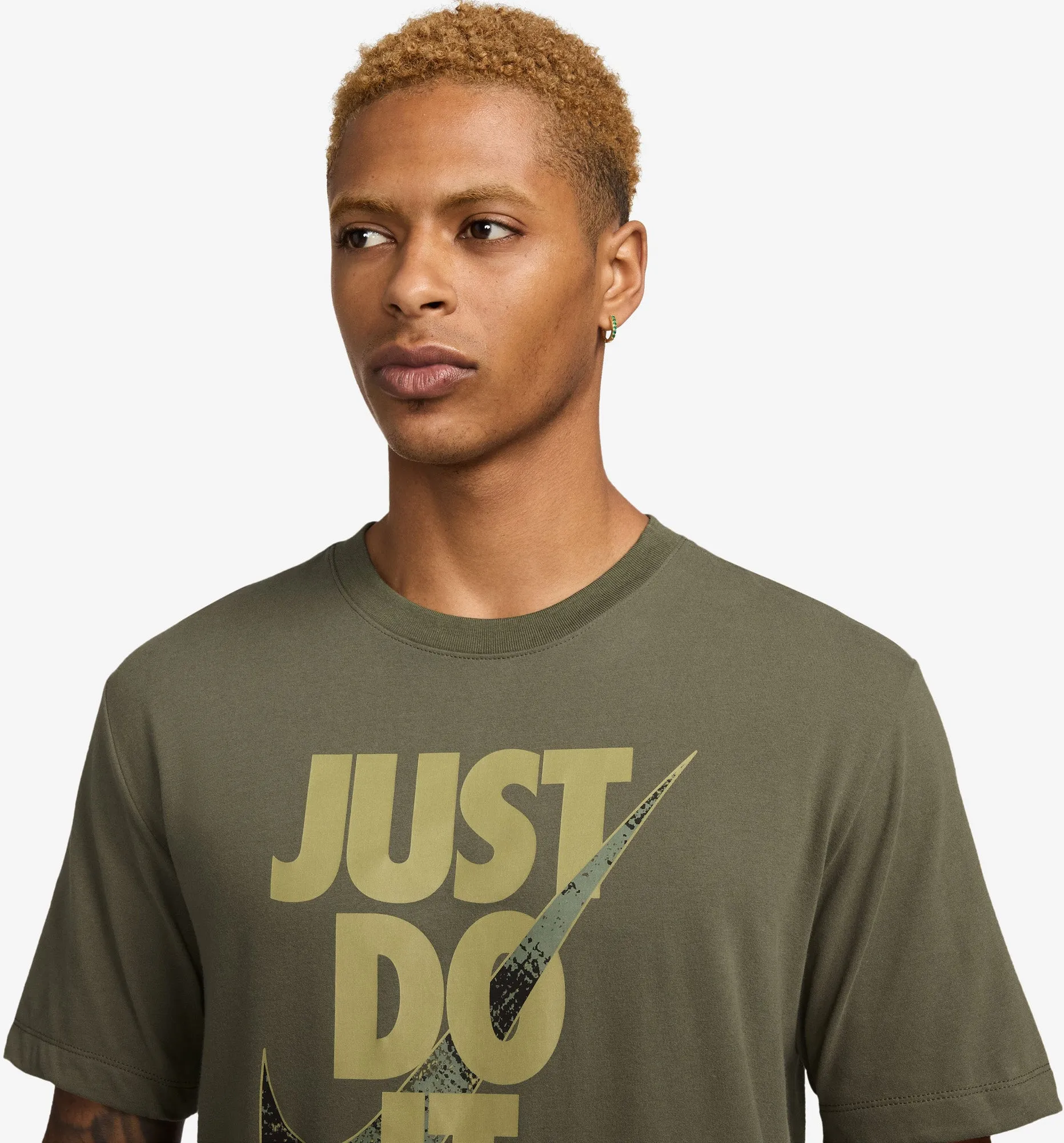 Dri-FIT Fitness-T-Shirt mit kurzen Ärmeln