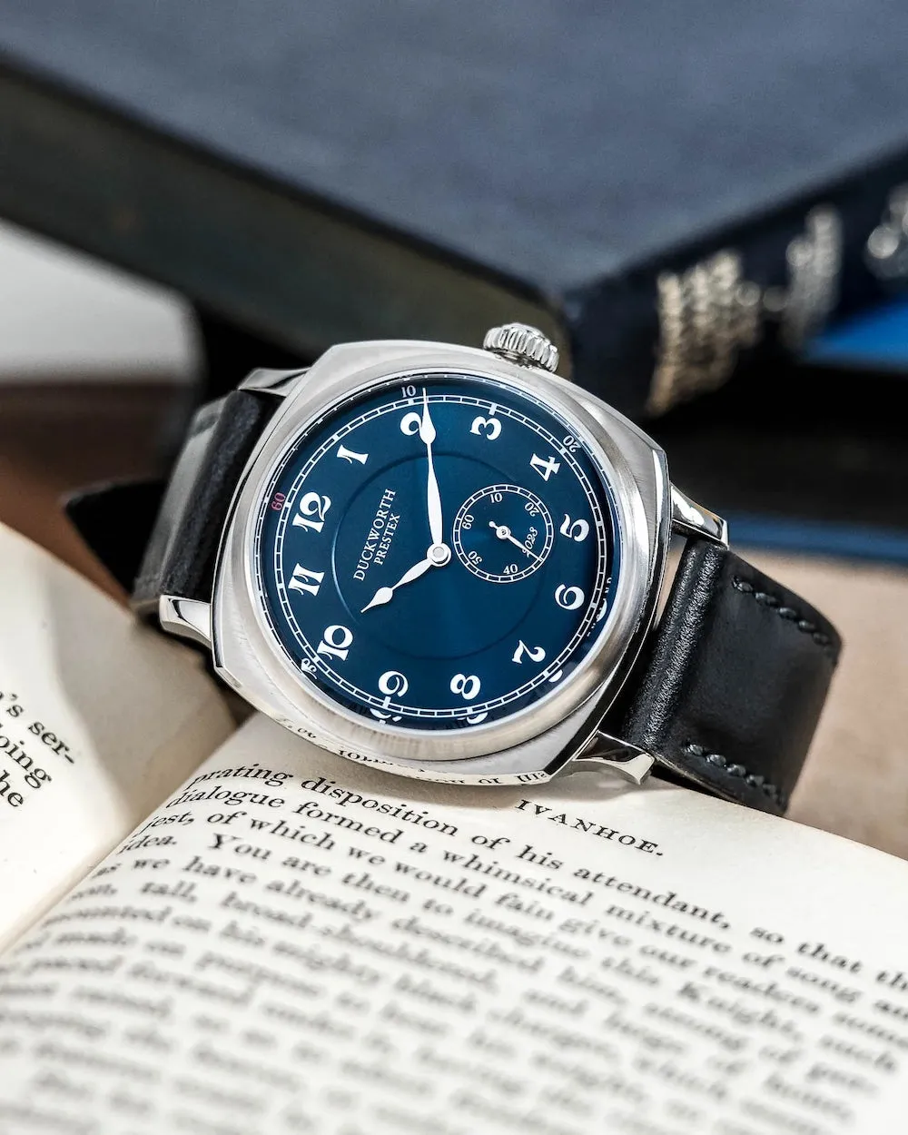 Duckworth Prestex Uhren Duckworth Prestex Coronation 2023 Mitternachtsblaue Limitierte Auflage Uhr