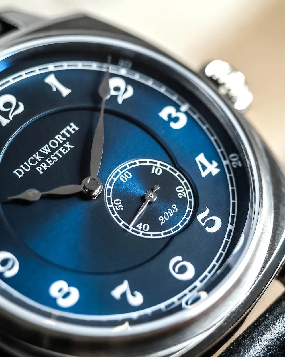 Duckworth Prestex Uhren Duckworth Prestex Coronation 2023 Mitternachtsblaue Limitierte Auflage Uhr