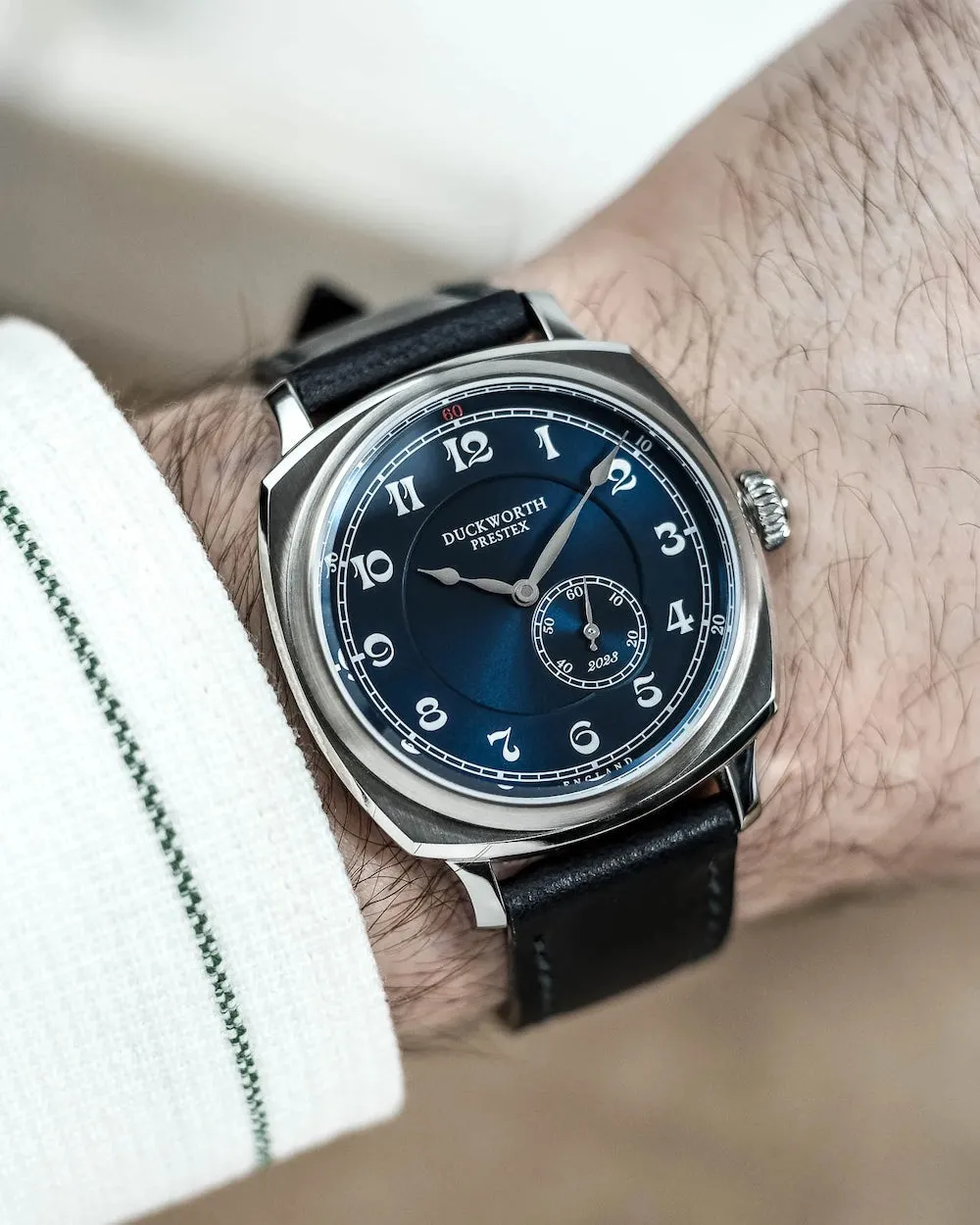 Duckworth Prestex Uhren Duckworth Prestex Coronation 2023 Mitternachtsblaue Limitierte Auflage Uhr