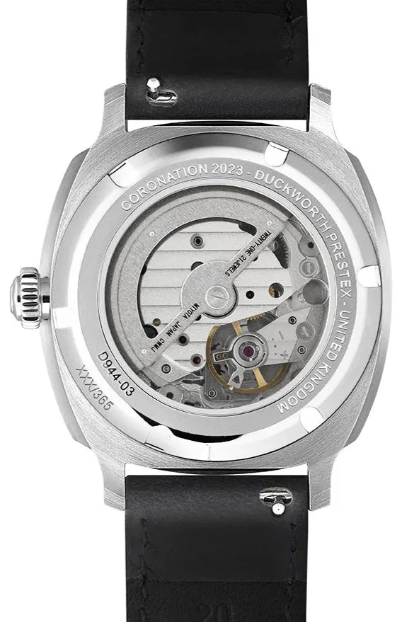 Duckworth Prestex Uhren Duckworth Prestex Coronation 2023 Limited Edition Uhr in Lachsrosa