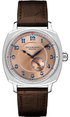 Duckworth Prestex Uhren Duckworth Prestex Coronation 2023 Limited Edition Uhr in Lachsrosa