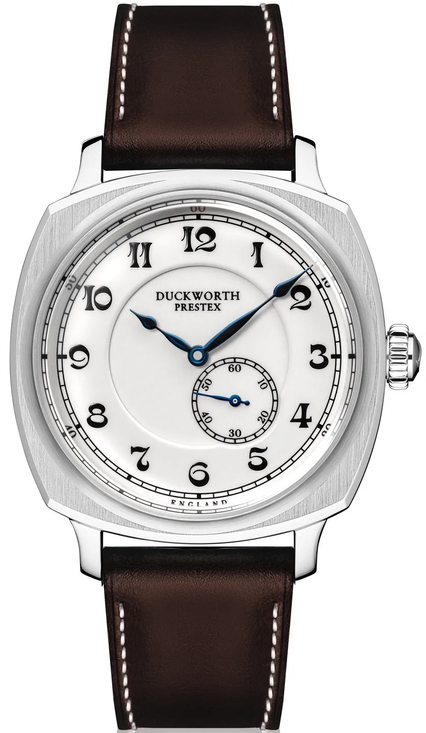 Duckworth Prestex Uhren Duckworth Prestex Krönung 2023 Weiße Limitierte Auflage Uhr