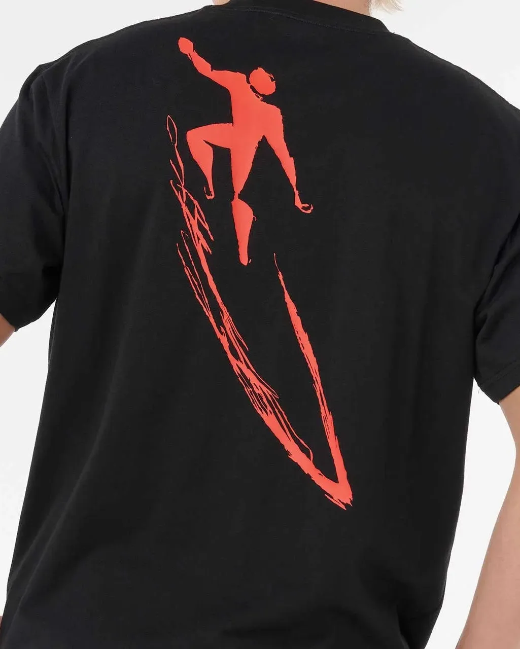 Eddie Would Go Retro T-Shirt in Schwarz