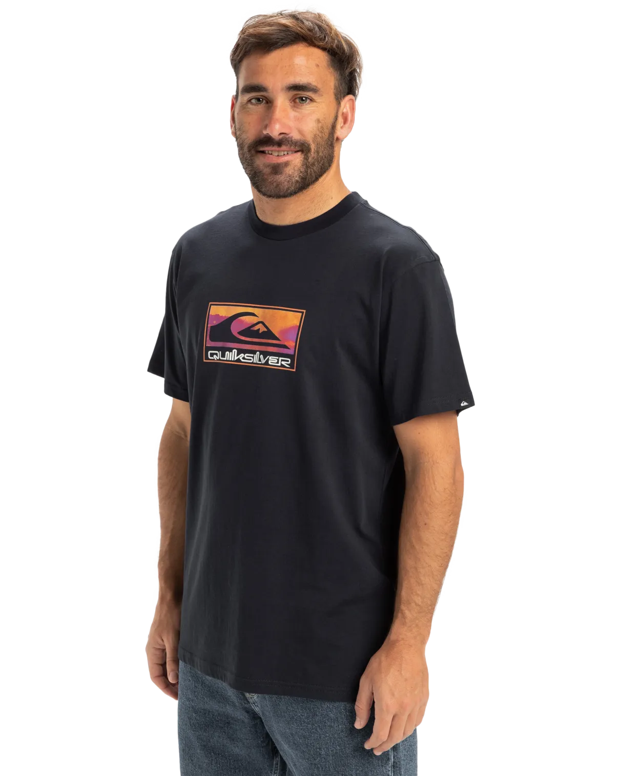 EV Gradient Box T-Shirt in Dunkelblau