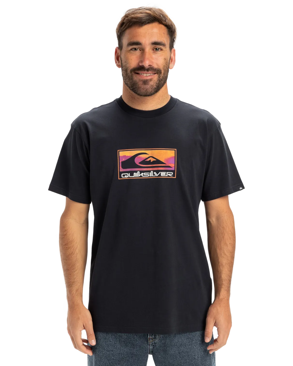 EV Gradient Box T-Shirt in Dunkelblau