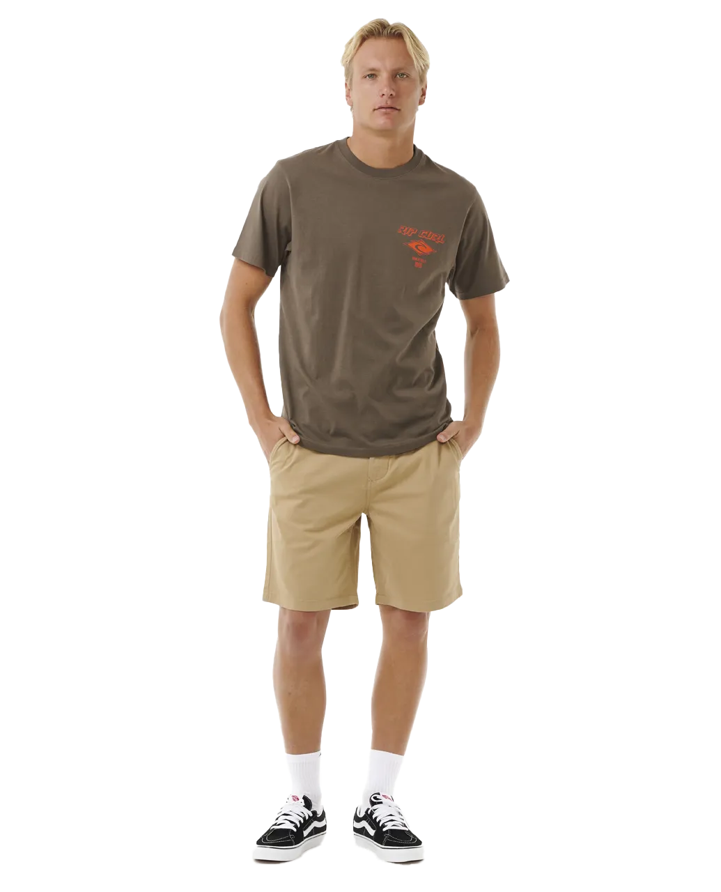 Verblassendes Icon T-Shirt in Rock