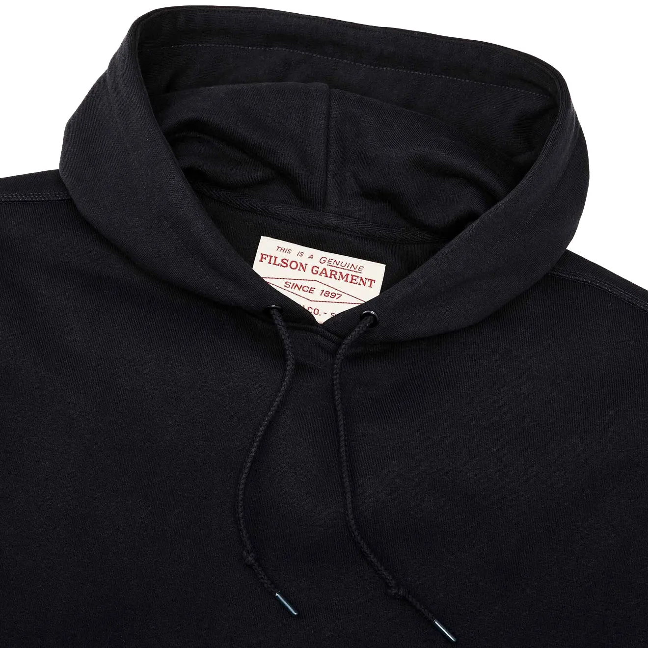 Filson Prospector Kapuzenpullover Schwarz