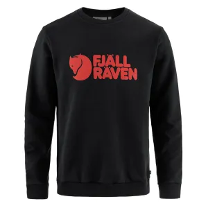 Fjallraven Logo Pullover Schwarz