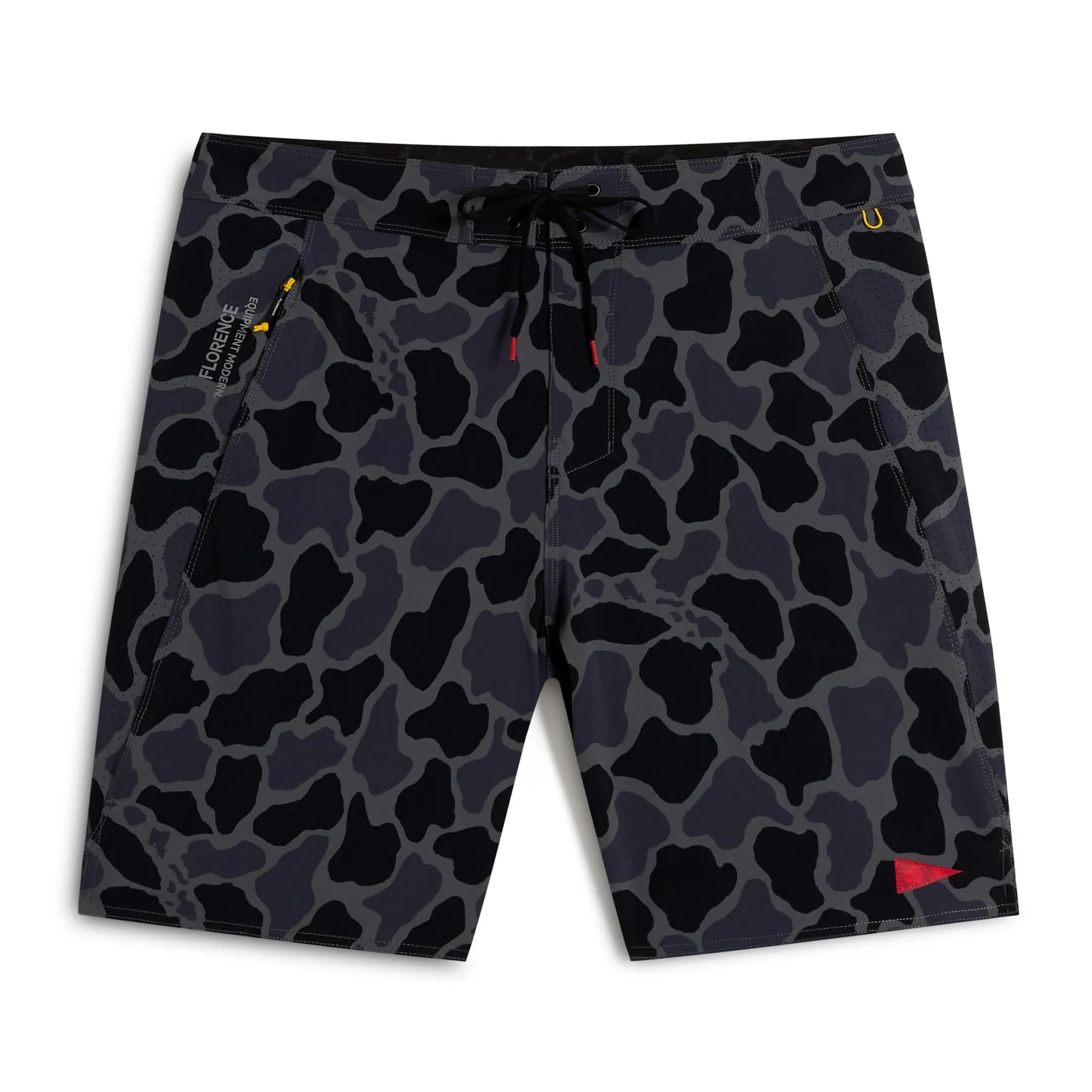 Florence Marine X Cordura Airtex Boardshorts-Schwarz Camo