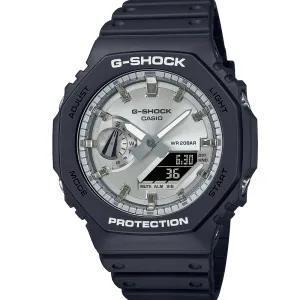 G-Shock Herrenuhren G-Shock GA2100SB-1 'Casioak' Auffällige Uhr