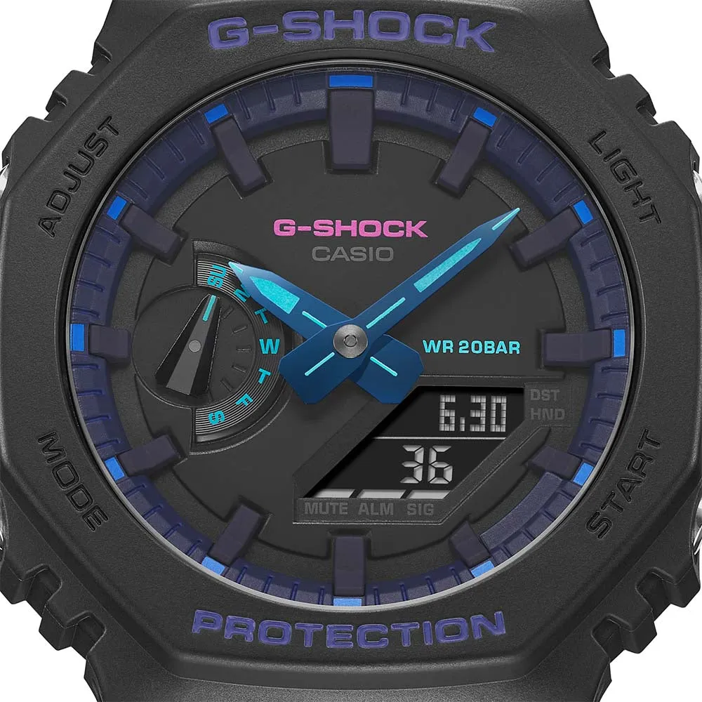 G-Shock Herrenuhren G-Shock GA2100VB-1A 'CasiOak' Uhr
