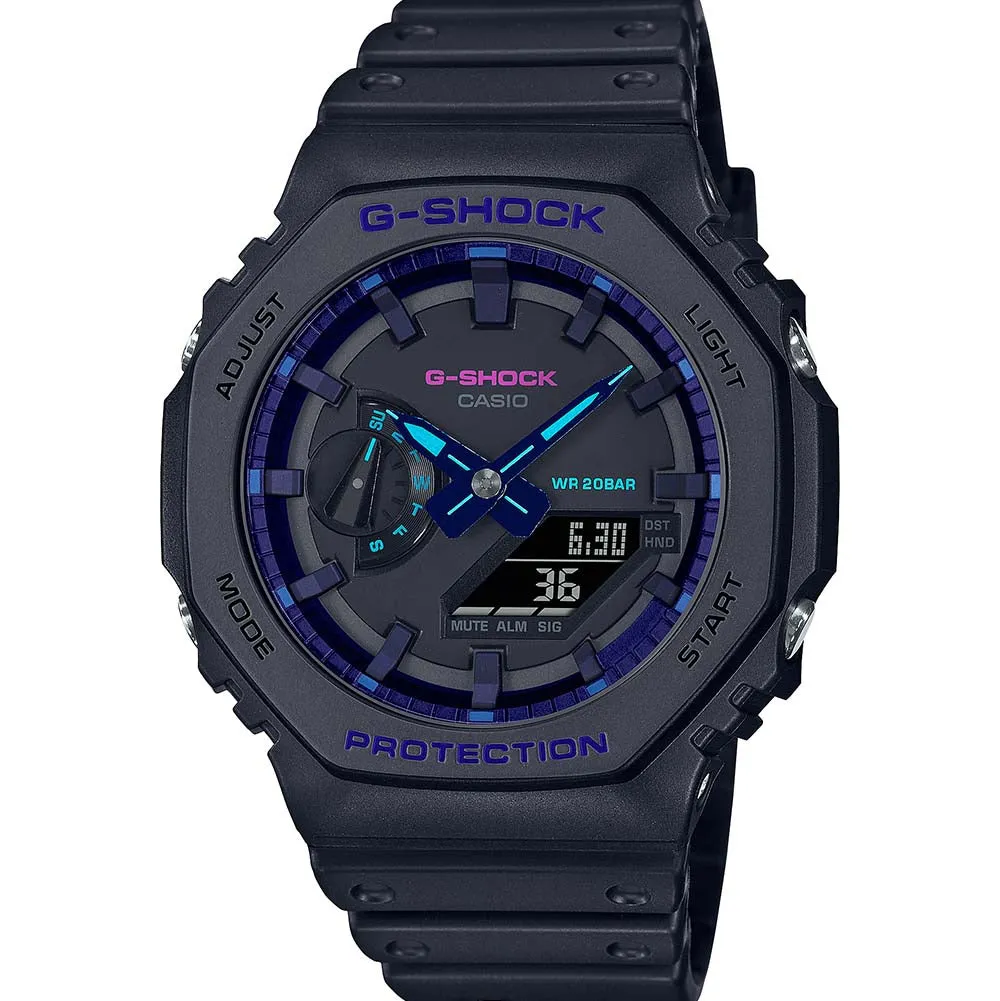 G-Shock Herrenuhren G-Shock GA2100VB-1A 'CasiOak' Uhr