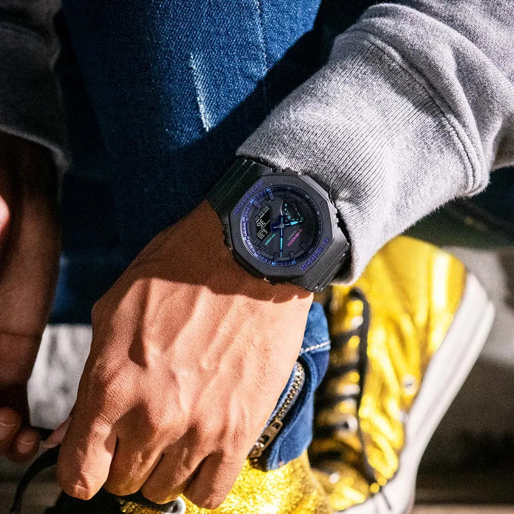 G-Shock Herrenuhren G-Shock GA2100VB-1A 'CasiOak' Uhr