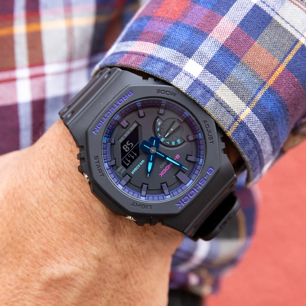 G-Shock Herrenuhren G-Shock GA2100VB-1A 'CasiOak' Uhr