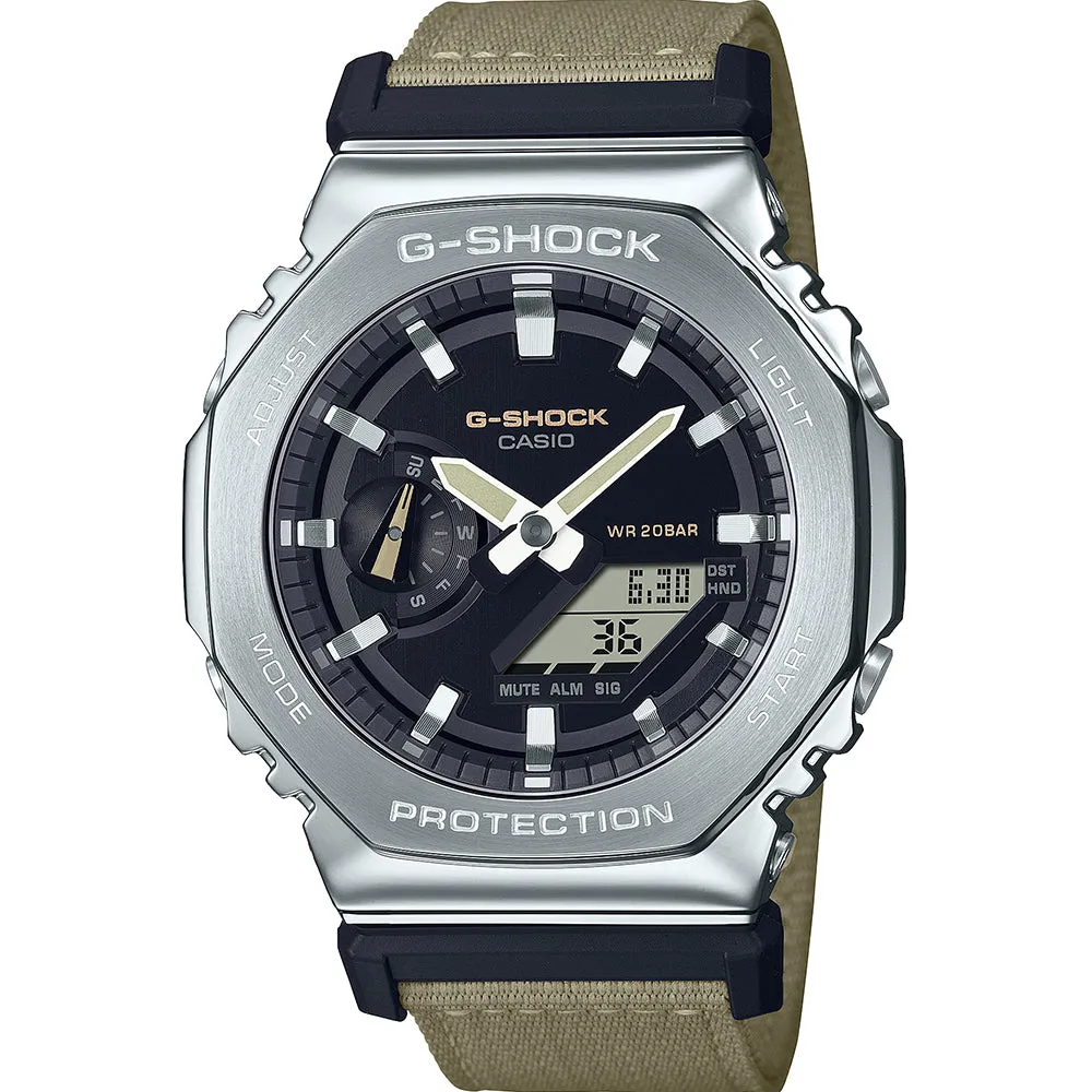 G-Shock Herrenuhren G-Shock GM2100C-5A Utility Metallgehäuse-Uhr