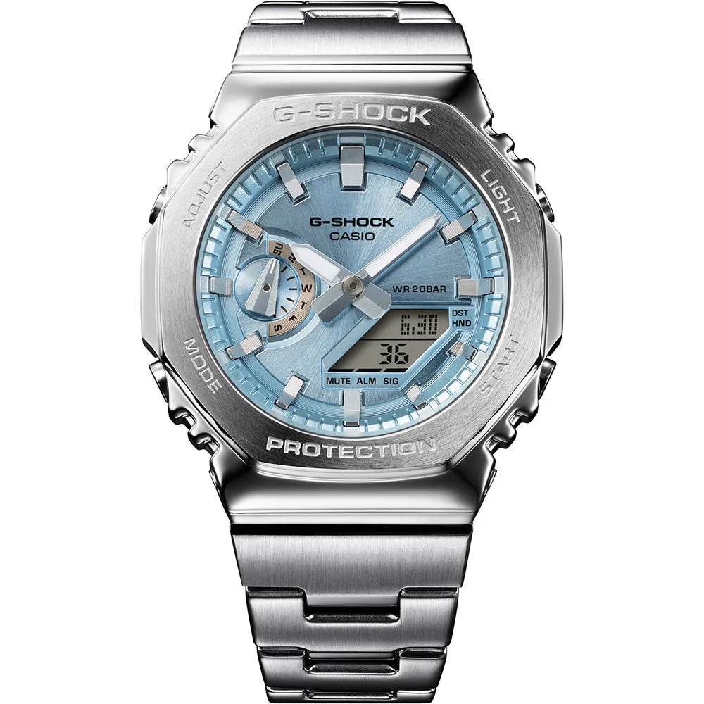 G-Shock Herrenuhren G-Shock GM2110D-2A G-Steel Metallgehäuse 'CasiOak'