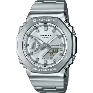 G-Shock Herrenuhren G-Shock GM2110D-7A G-Steel Metallgehäuse 'CasiOak'