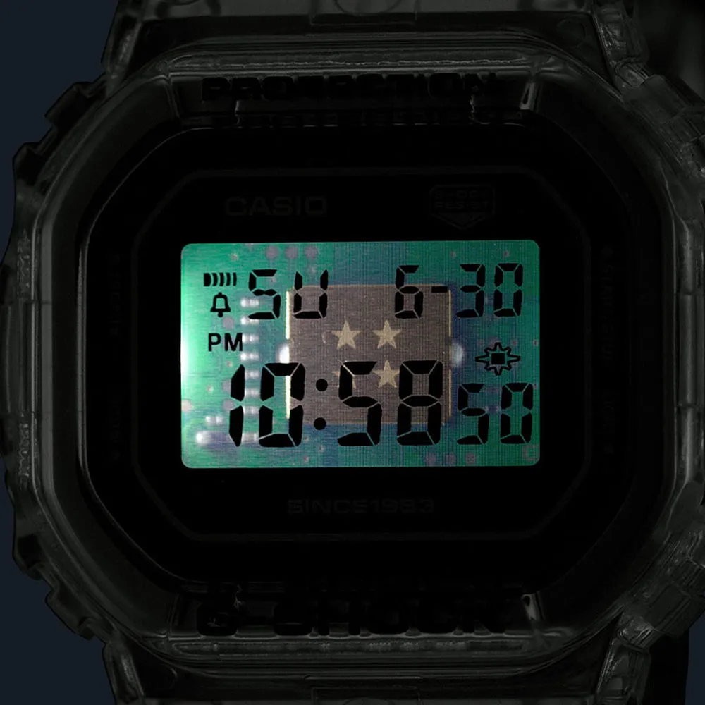 G-Shock Uhren G-Shock DW5040RX-7 40. Jubiläums-Skeleton-Remix-Digitaluhr