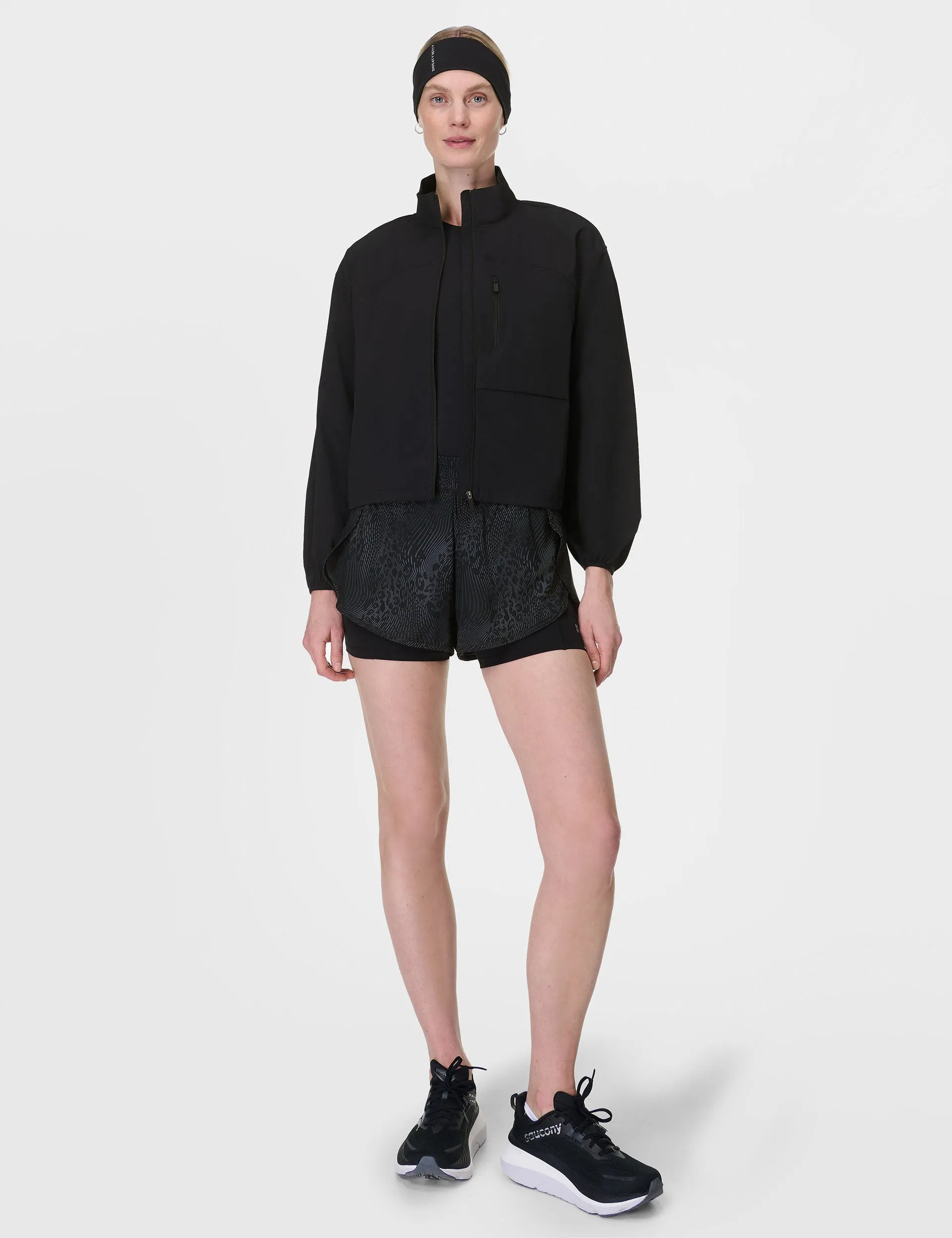 Get Set 2-in-1 Multi-Train Shorts - Grau Hybrid Leopardenmuster