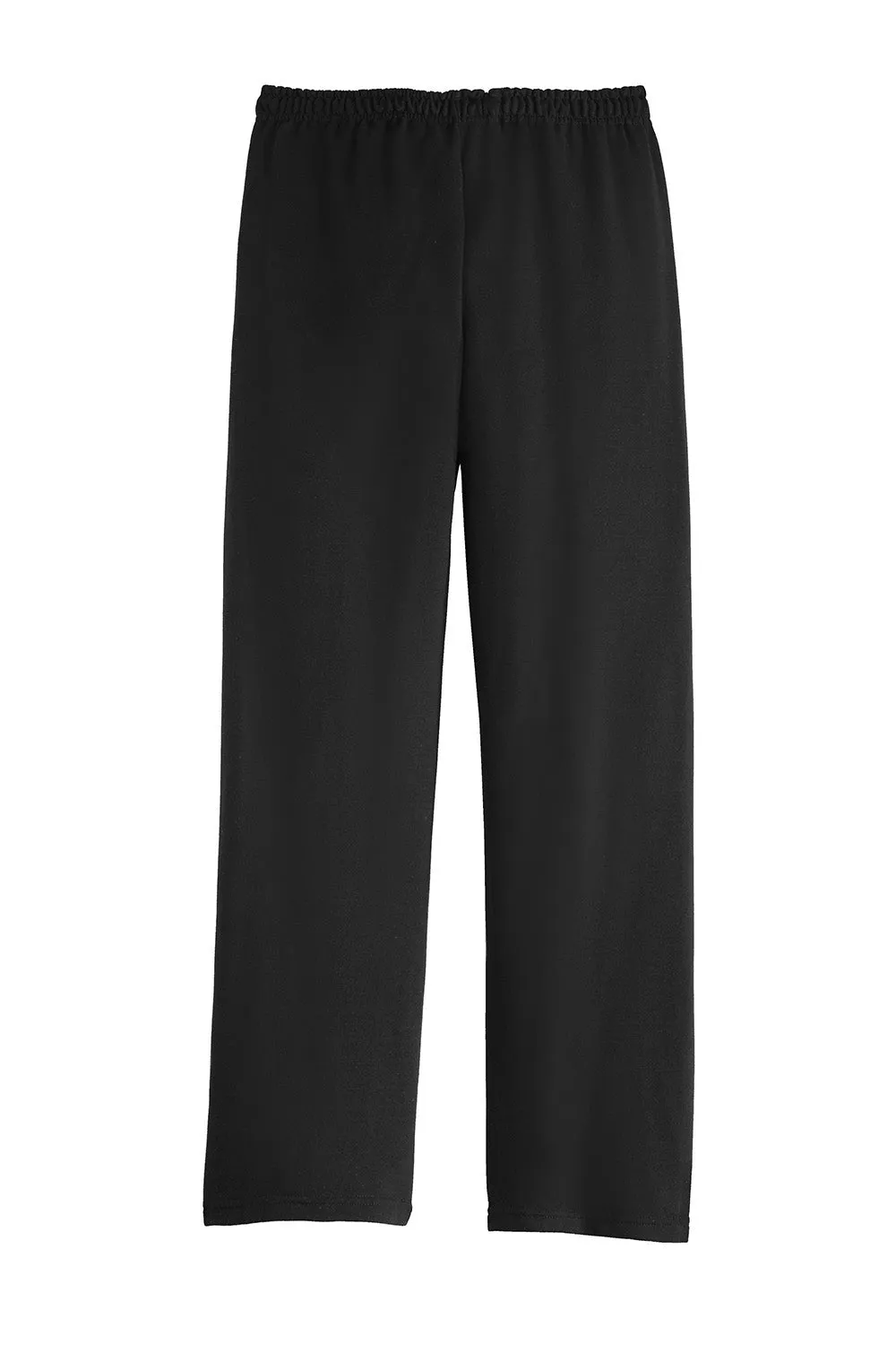 Gildan Herren Heavy Blend Sweatpants mit offenem Saum - Schwarz