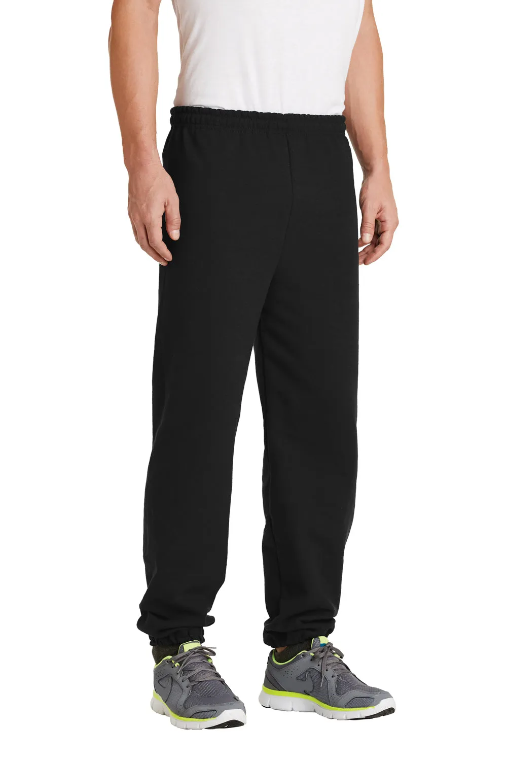 Gildan Herren Sweatpants Heavy Blend - Schwarz