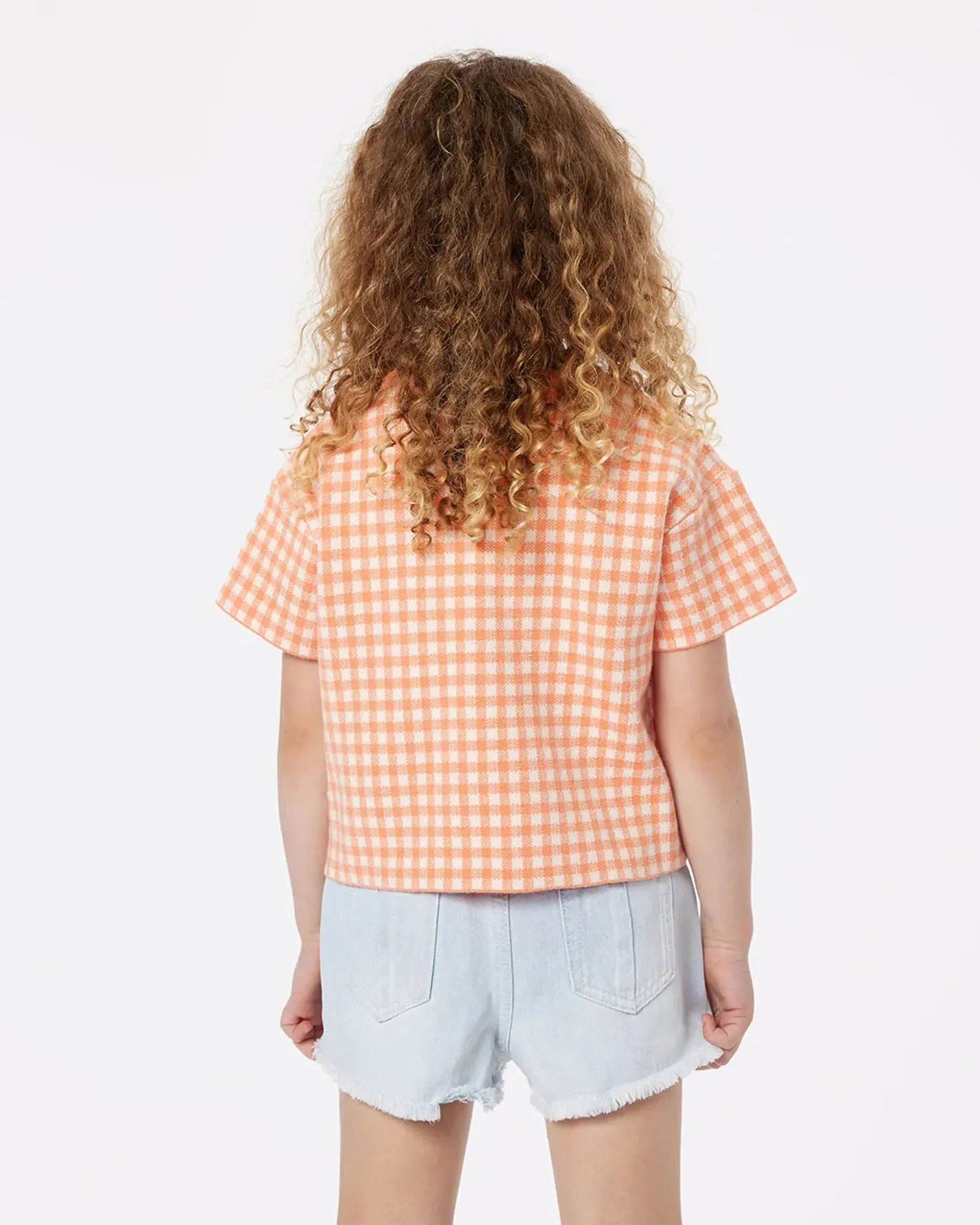 Mädchen (1-8) Sonnenverwöhnte Träume Crop T-Shirt