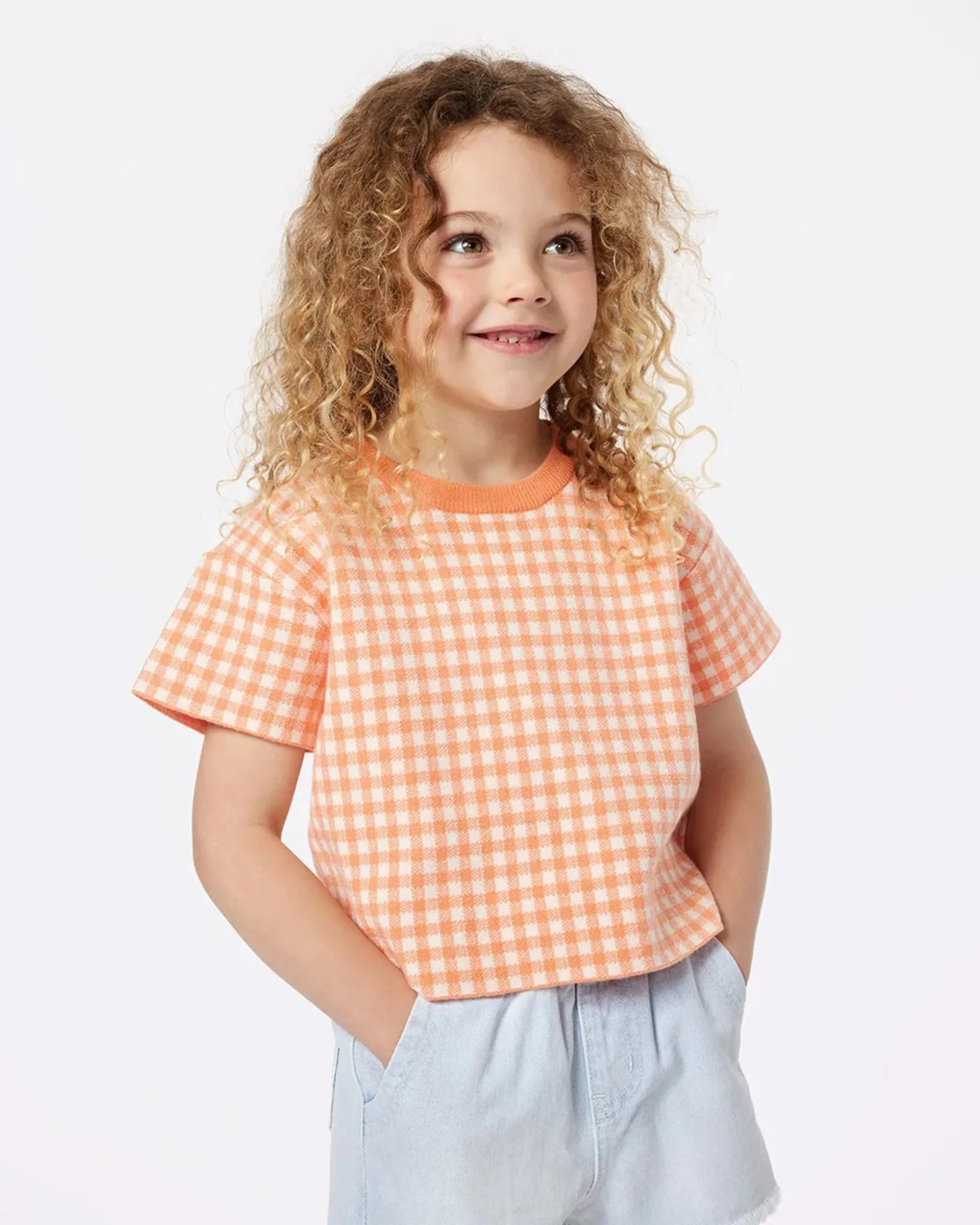 Mädchen (1-8) Sonnenverwöhnte Träume Crop T-Shirt