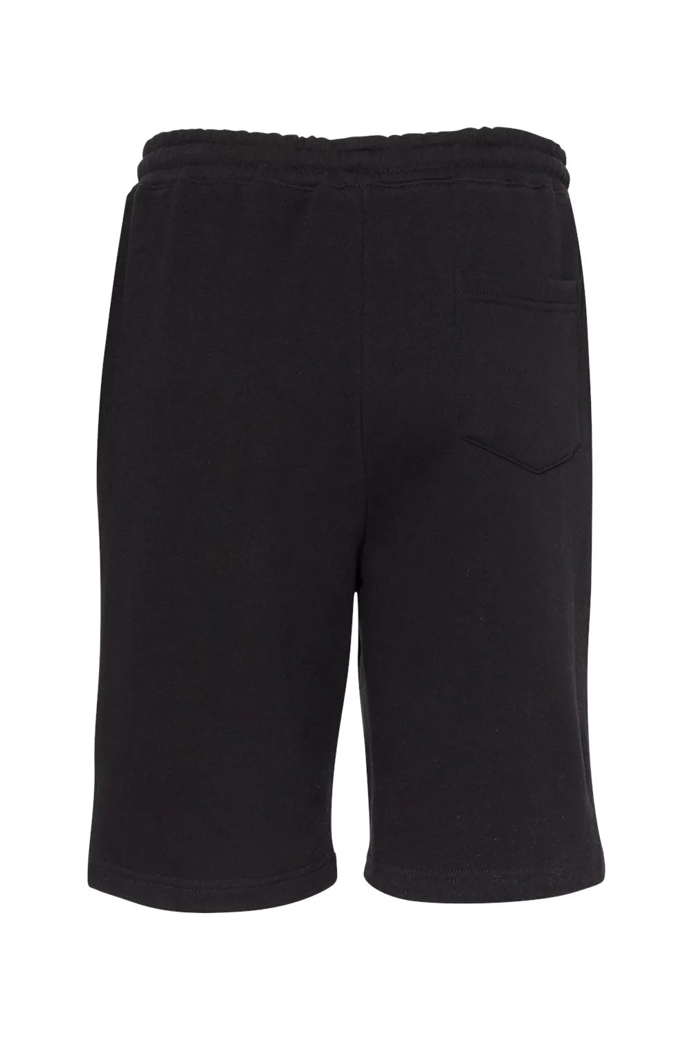 Independent Trading Company Herren Fleece Shorts mit Taschen - Schwarz