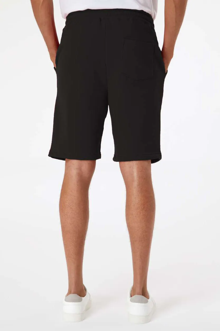 Independent Trading Company Herren Fleece Shorts mit Taschen - Schwarz