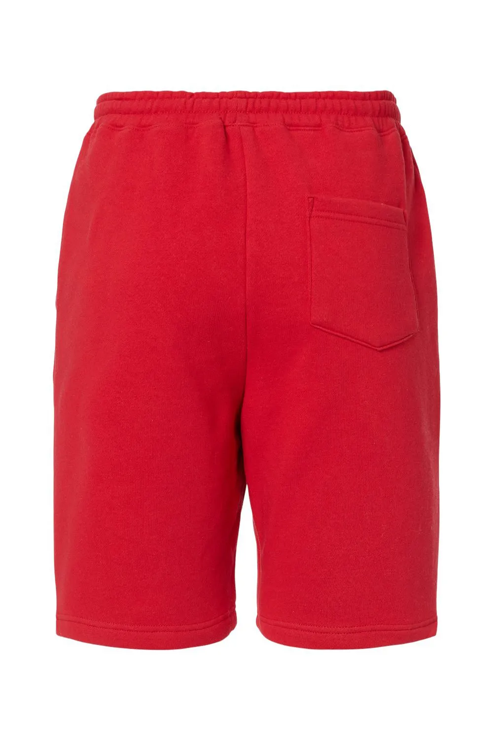 Independent Trading Company Herren Fleece Shorts mit Taschen - Rot