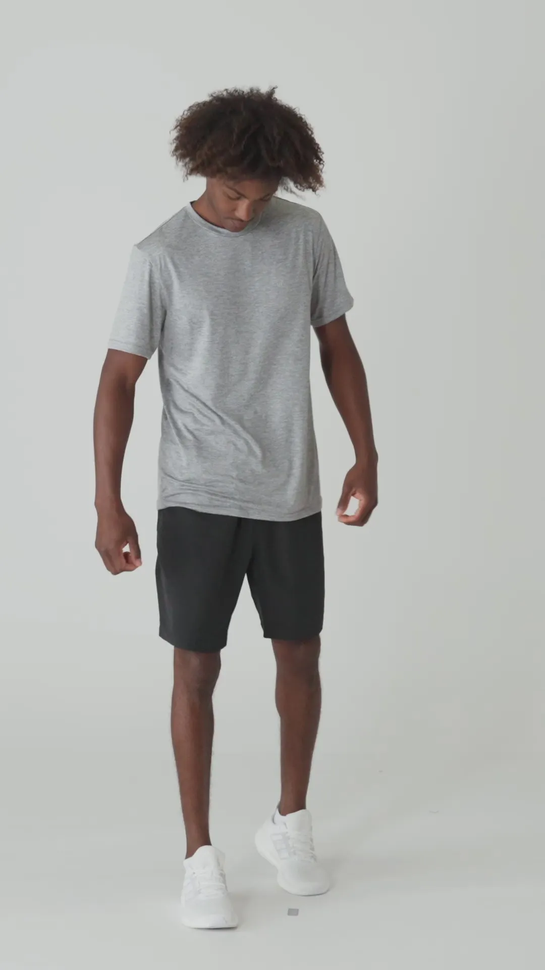 INSPORT HERREN MIAMI SCHWARZE LAUFSHORTS